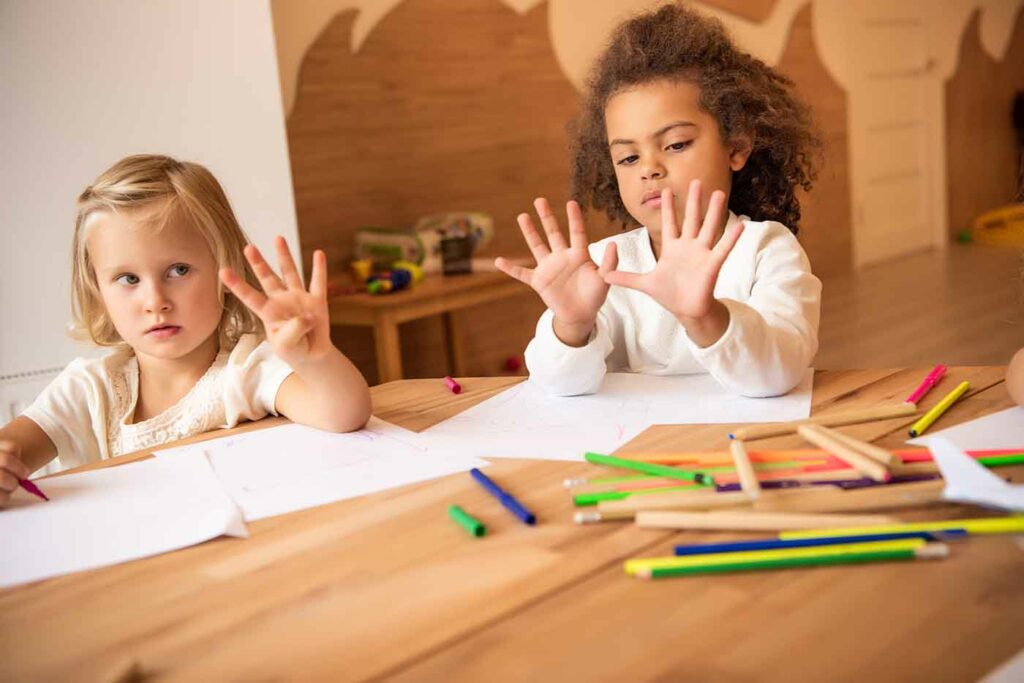 Counting Is Fun! 1 multicultural kids showing numbers with fingers in 2023 11 27 05 02 33 utc